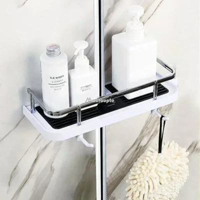 Bathroom Shower Storage Rack Organizer, No Drilling.