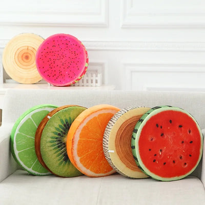 33cm Cushion Fruit Shape For In-bed Reading And Watching