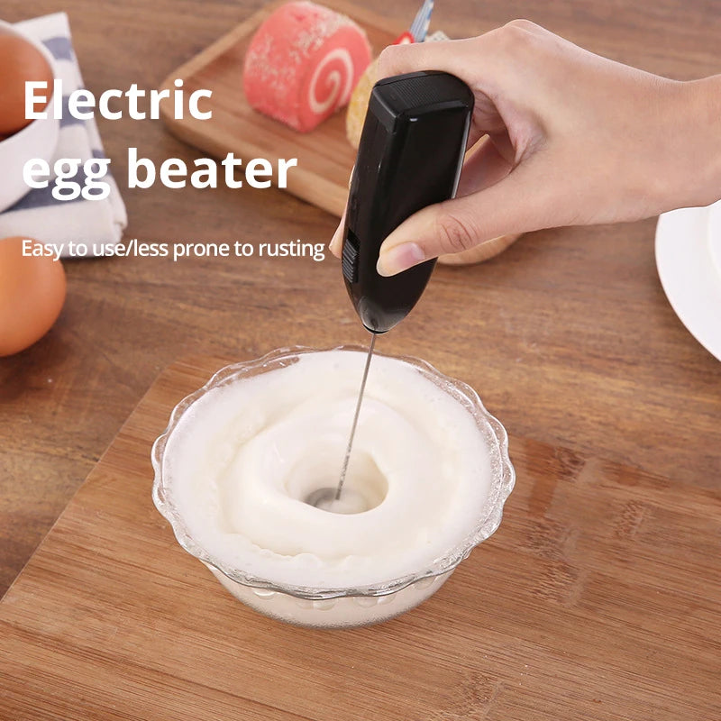 Electric Egg Beater, Milk Frother For Coffee