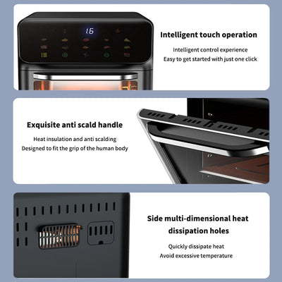 10L Large Capacity Electric Air Fryers