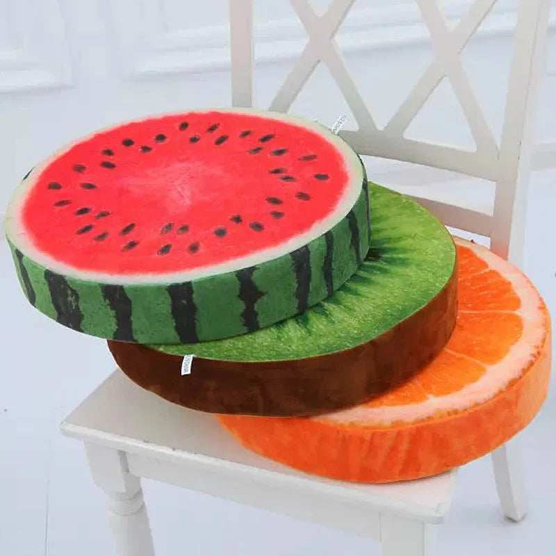 33cm Cushion Fruit Shape For In-bed Reading And Watching