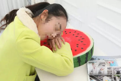 33cm Cushion Fruit Shape For In-bed Reading And Watching