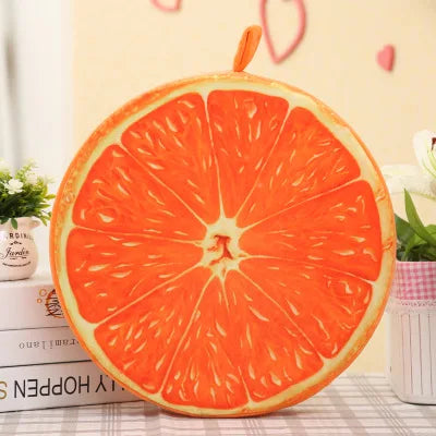 33cm Cushion Fruit Shape For In-bed Reading And Watching